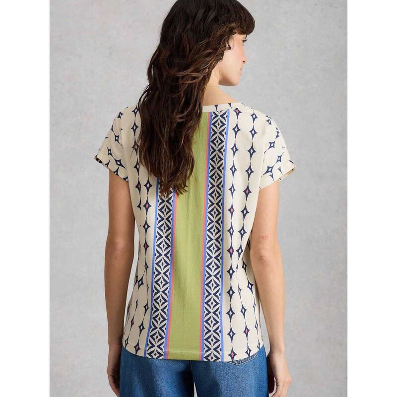 White Stuff Nelly Notch Neck Tee image number 5